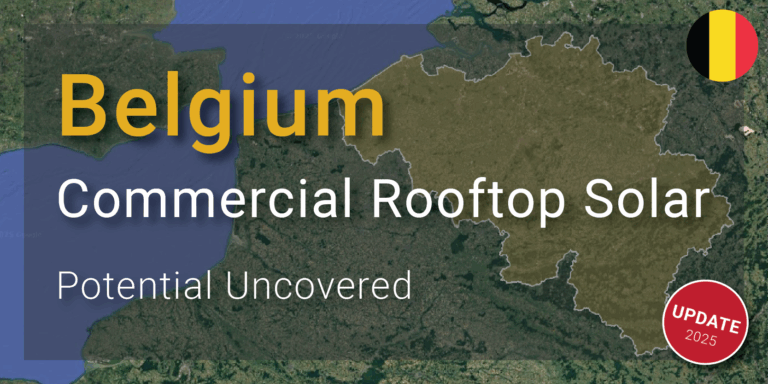 Commercial Rooftop Solar Potential in Belgium